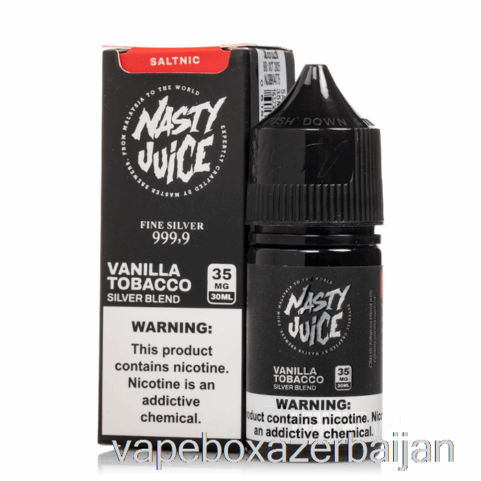 Vape Smoke Silver Blend - Nasty SALT - 30mL 50mg